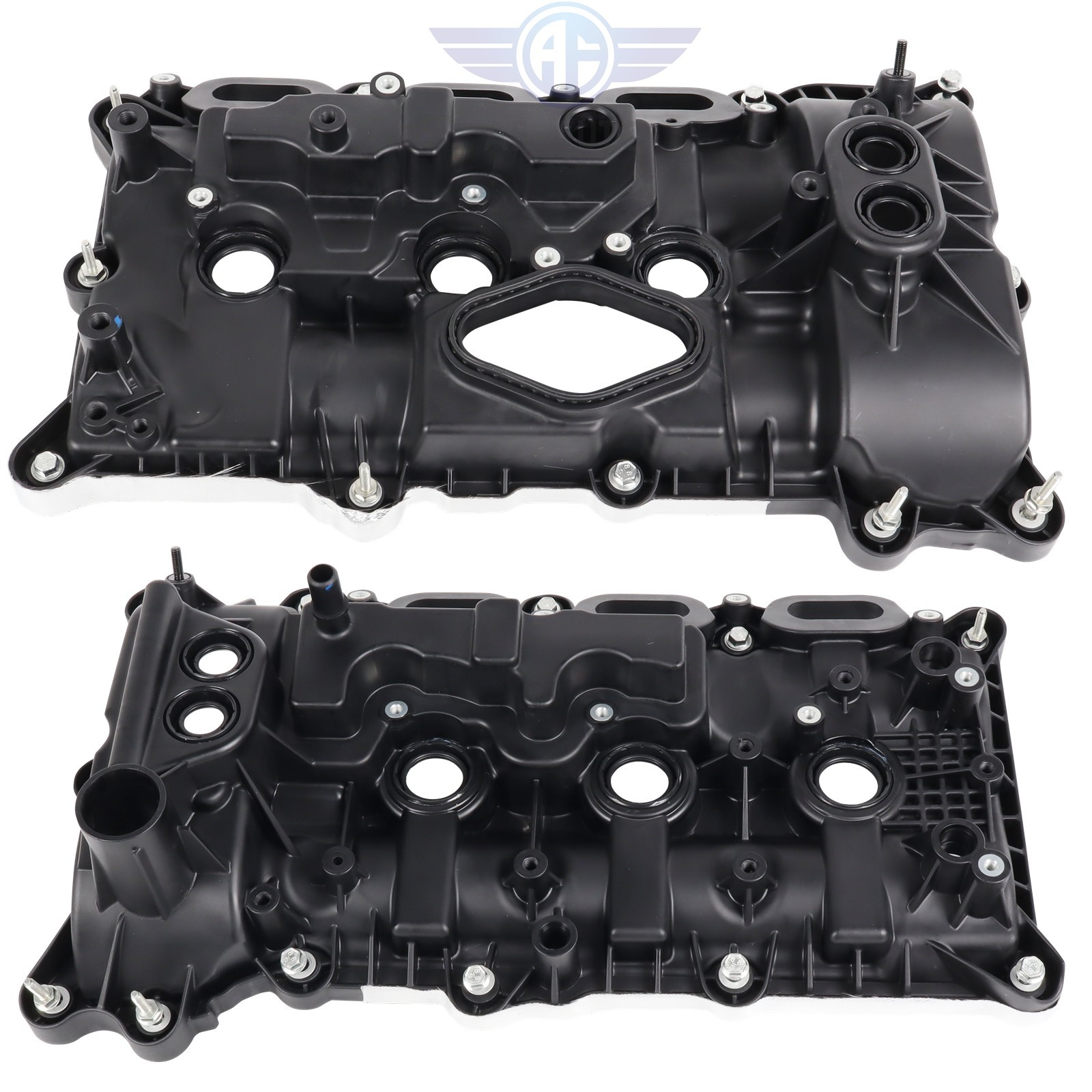 Left+Right Valve Covers For 2017-2020 Ford F-150 3.5L HL3Z-6582-G HL3Z-6582-F Left+Right Valve Covers For 2017-2020 Ford F-150 3.5L HL3Z-6582-G HL3Z-6582-F
