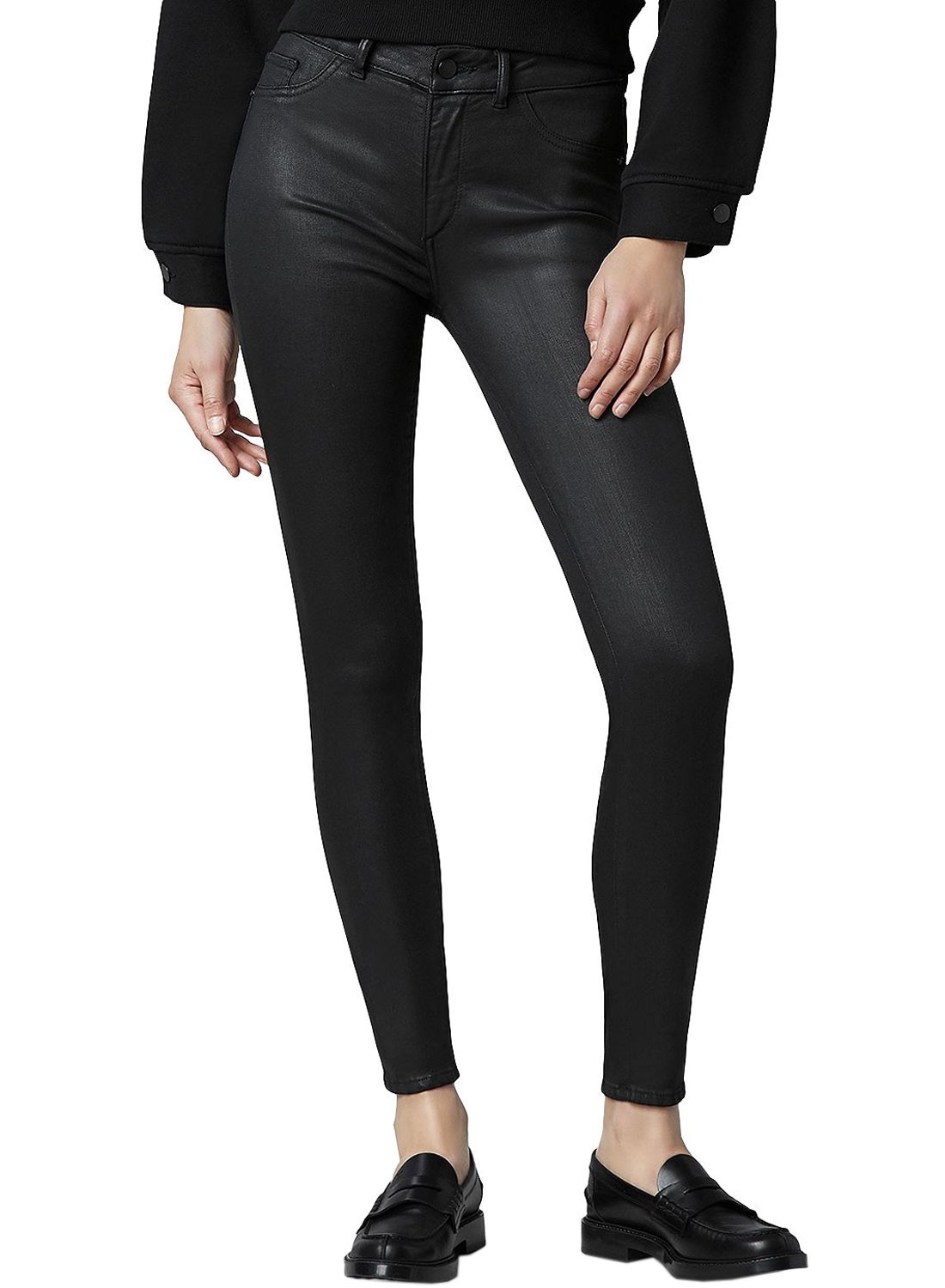 DL1961 Womens Florence Instasculpt Skinny Ankle Jeans 25 Medina Coated Ultimate DL1961 Womens Florence Instasculpt Skinny Ankle Jeans 25 Medina Coated Ultimate