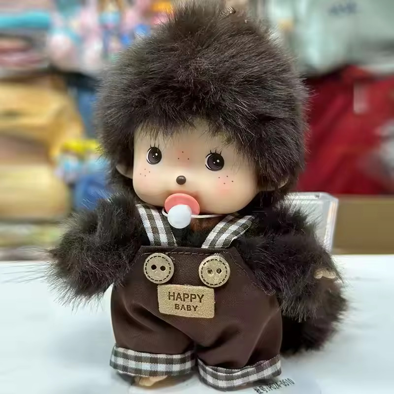 15cm Monchichi Plush Keychain Kawaii Monkey Doll Bag Pendant Gift Toy Cute 15cm Monchichi Plush Keychain Kawaii Monkey Doll Bag Pendant Gift Toy Cute