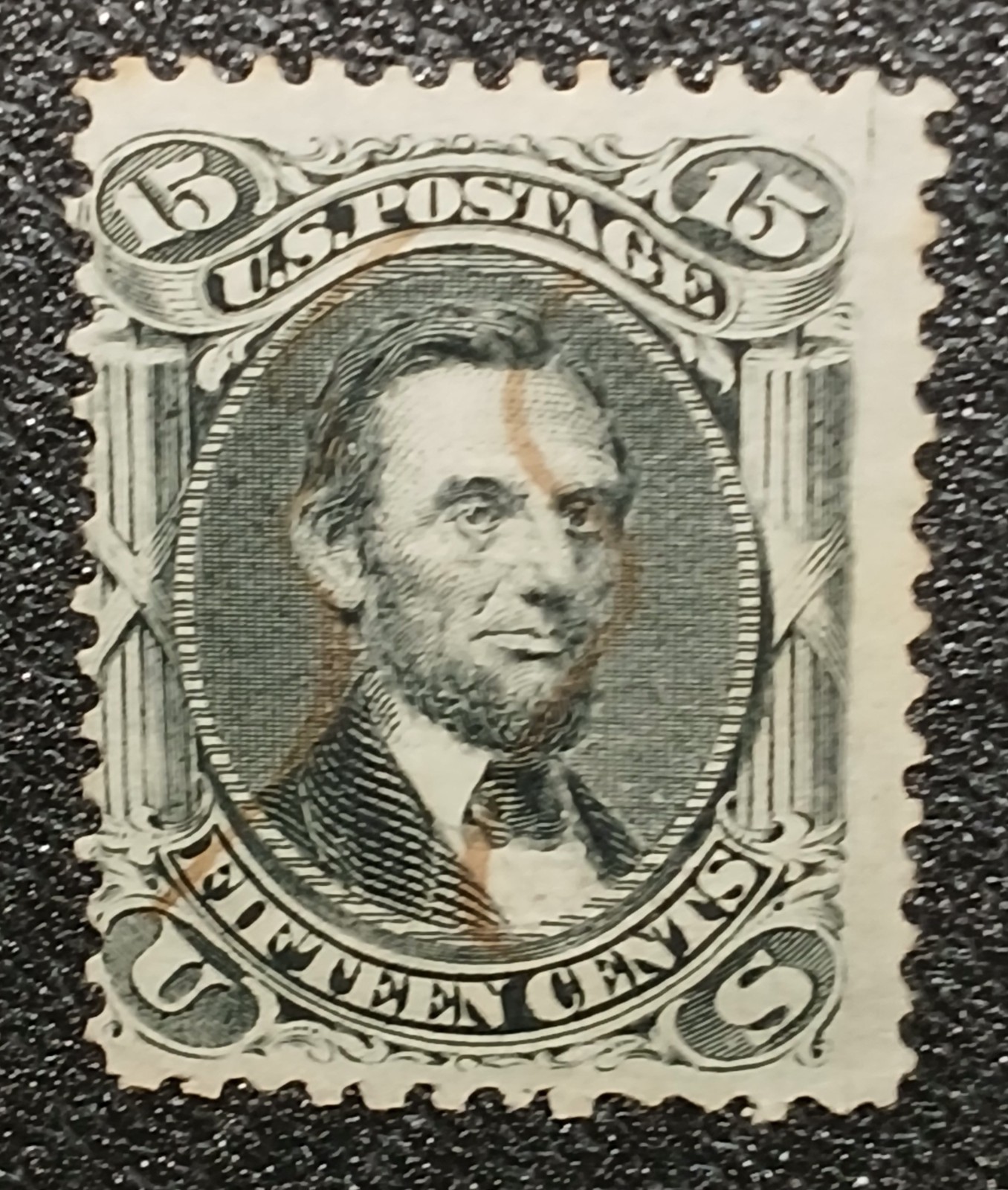 U.S.  1867 Scott #91 Used APS Cert