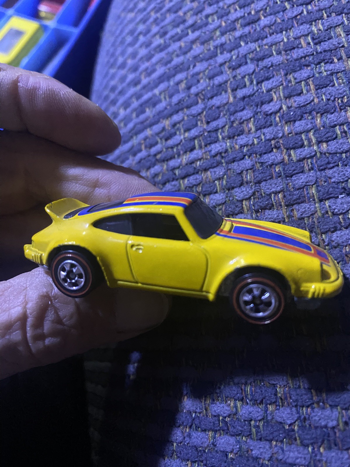 Vintage Hot Wheels 1974 Redline Porsche Carrera In Yellow - Great Condition Vintage Hot Wheels 1974 Redline Porsche Carrera In Yellow - Great Condition