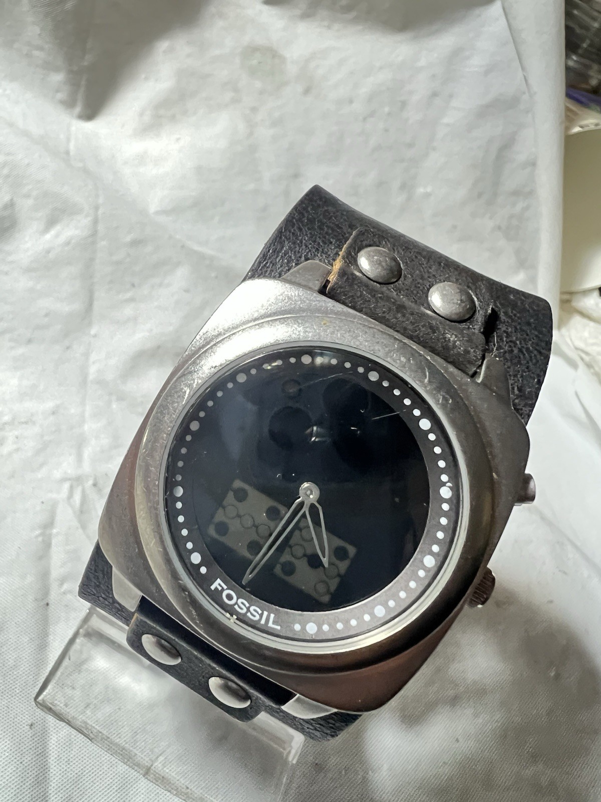 fossil big ticRARE,(tumbling Burning Dice)JR8282,41mm Case,WR50M, men’s Watch