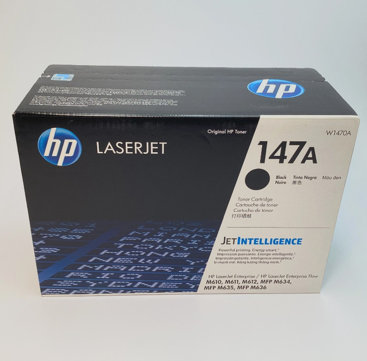 HP 147A W1470A Black Genuine OEM LaserJet Toner Cartridge New Sealed