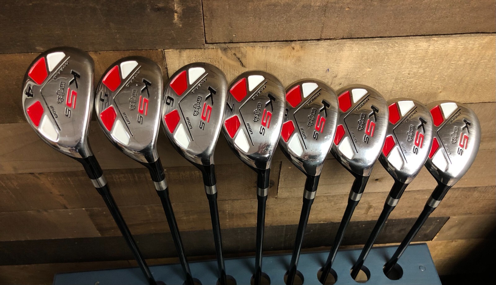 USED RH Senior Men's Majek K5s Hybrid Golf Iron Set 4-SW Senior Flex 11-9K76