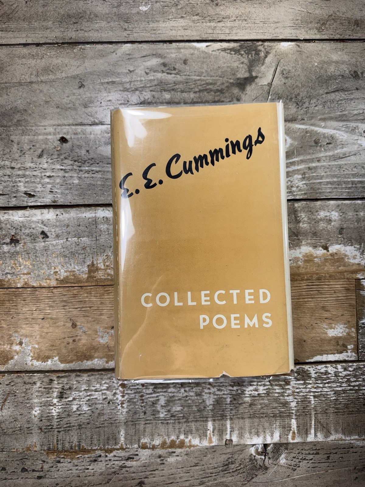 1938 Antique Poetry Book “Collected Poems by E.E. Cummings” 1st Edition