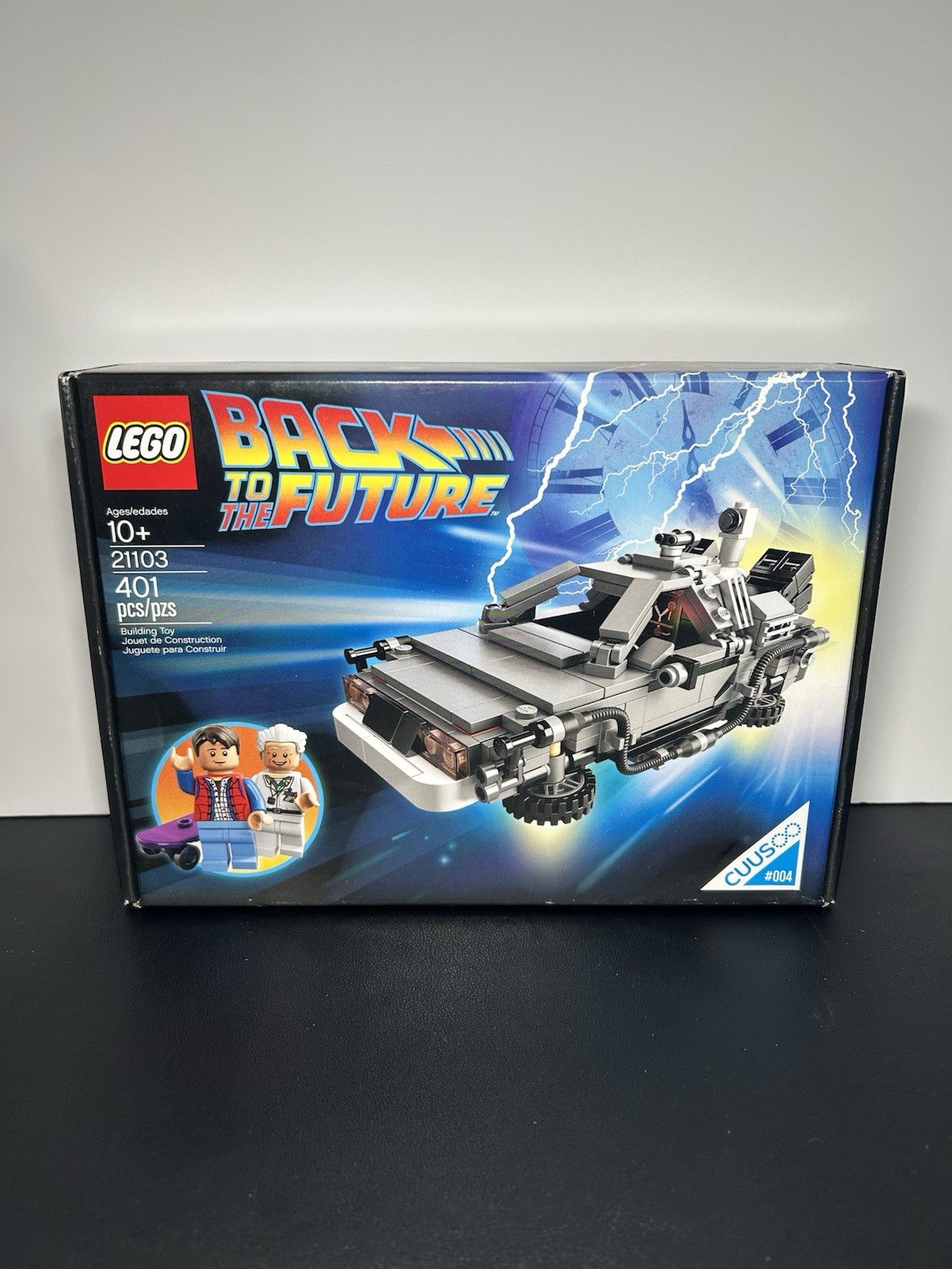 LEGO CUUSOO BACK TO THE FUTURE 21103 DELOREAN. NEW, SEALED BOX LEGO CUUSOO BACK TO THE FUTURE 21103 DELOREAN. NEW, SEALED BOX