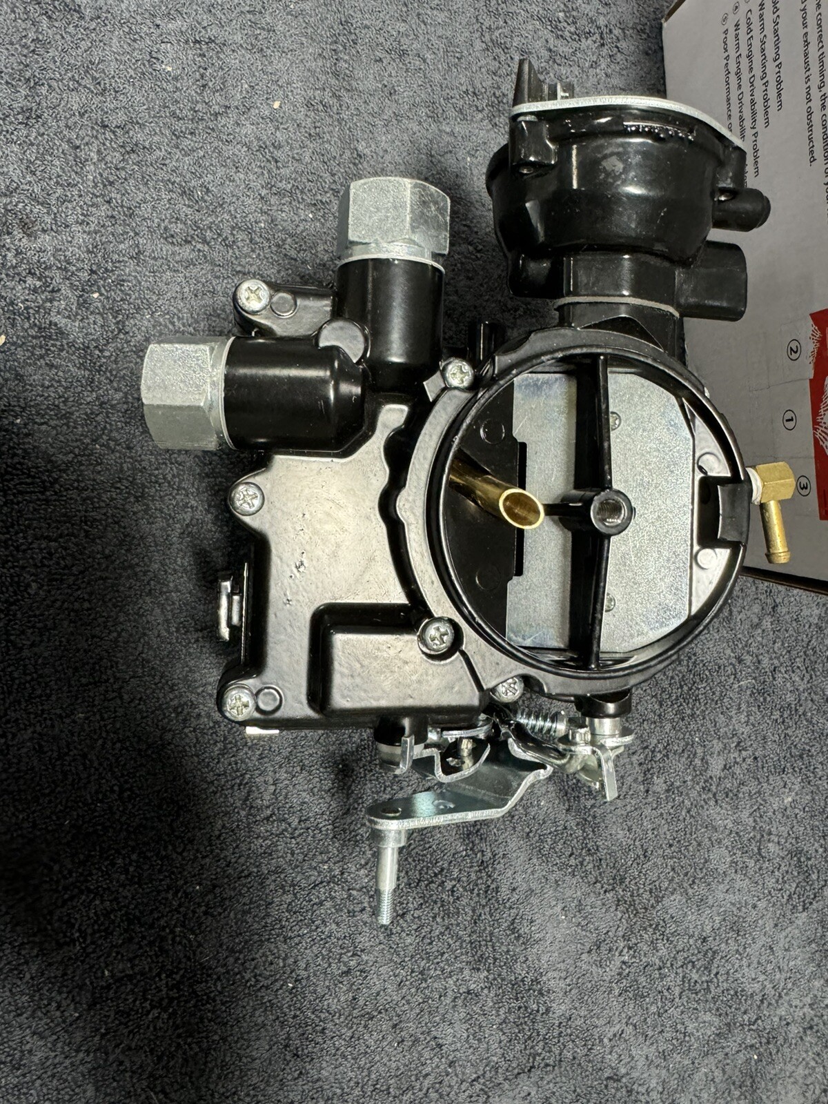 THUNDERMINGO Marine Carburetor 2 Barrel For Mercruiser 8M0045397 3310864940A01 THUNDERMINGO Marine Carburetor 2 Barrel For Mercruiser 8M0045397 3310864940A01