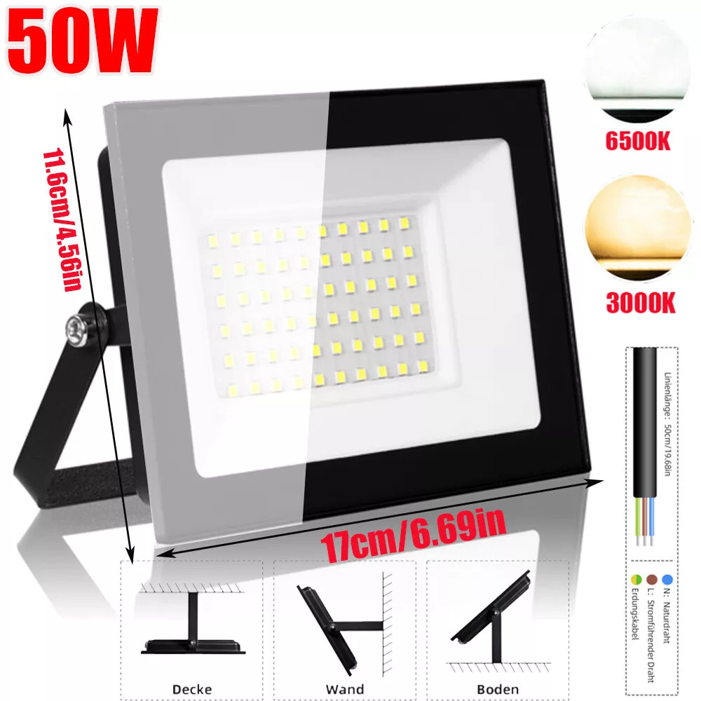 100W-500W Watt LED Flood Light Outdoor Security Garden Yard Spotlight Lamp 110V 100W-500W Watt LED Flood Light Outdoor Security Garden Yard Spotlight Lamp 110V