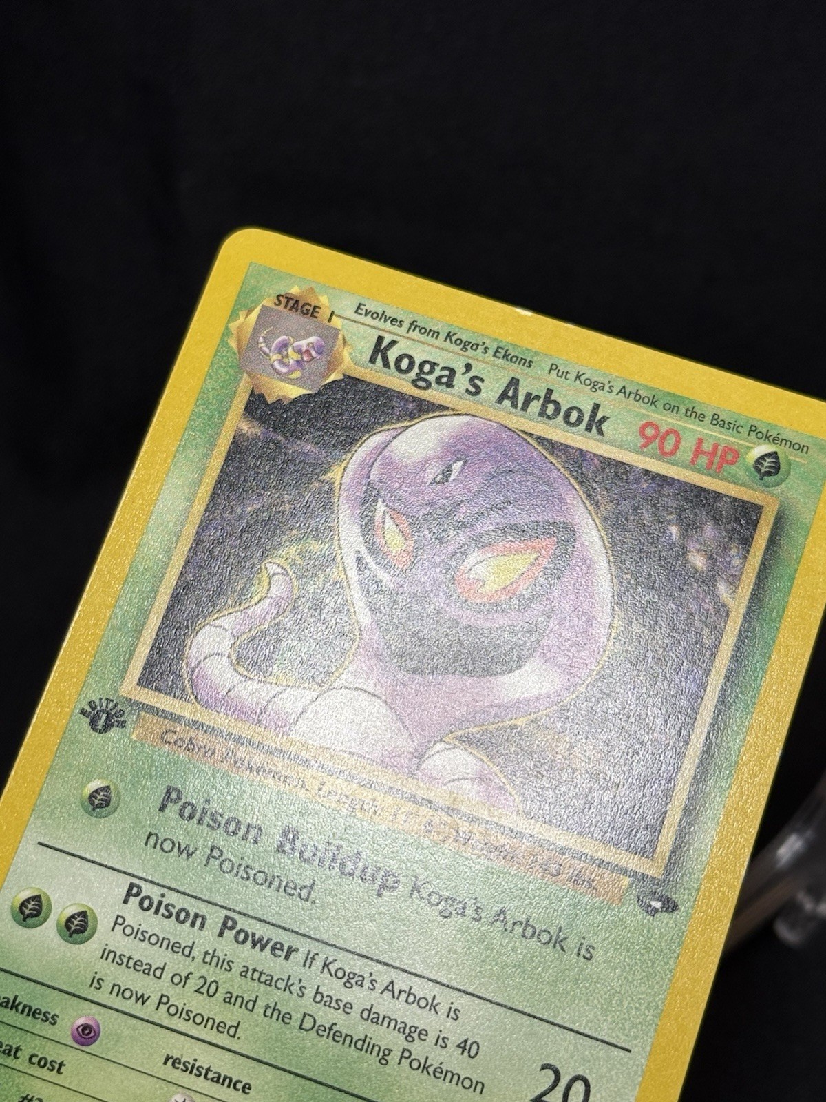 Koga\'s Arbok 25/132 Gym Challenge Regular