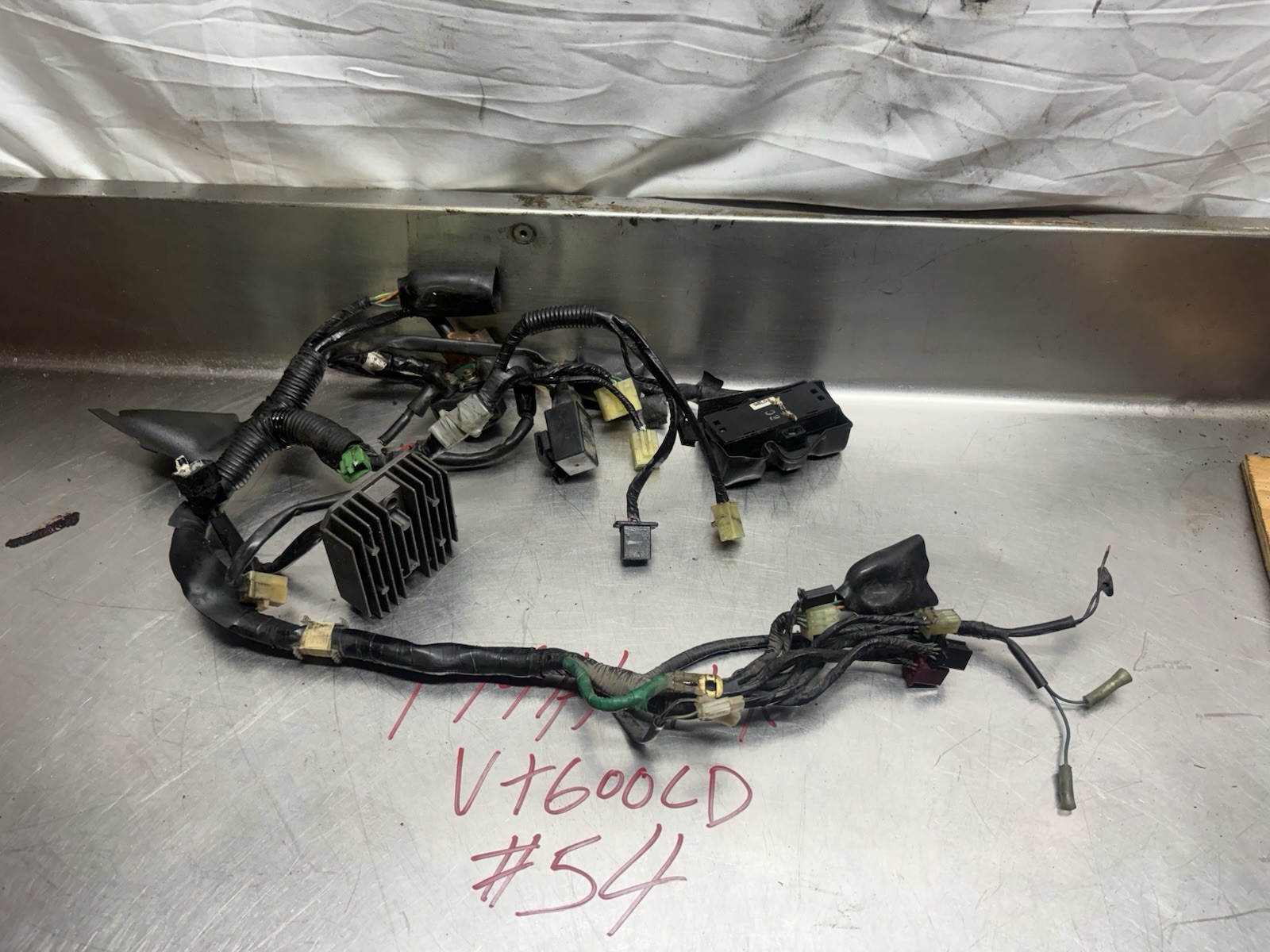 1999-2003 Honda Shadow VT600 VLX600 Main Engine Wire Harness Electrical Loom