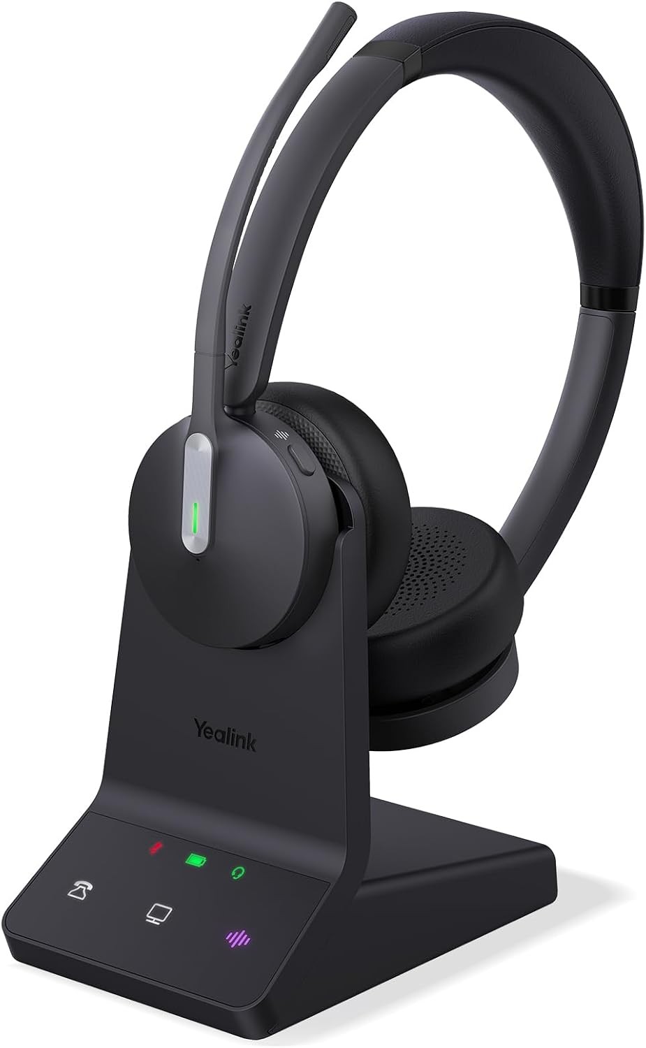 Yealink WH64 Dual Wireless Headset - Dual-UC - Black