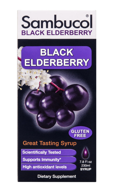SAMBUCOL BLACK ELDERBERRY ORIGINAL 7.8OZ - Expired 11/2024