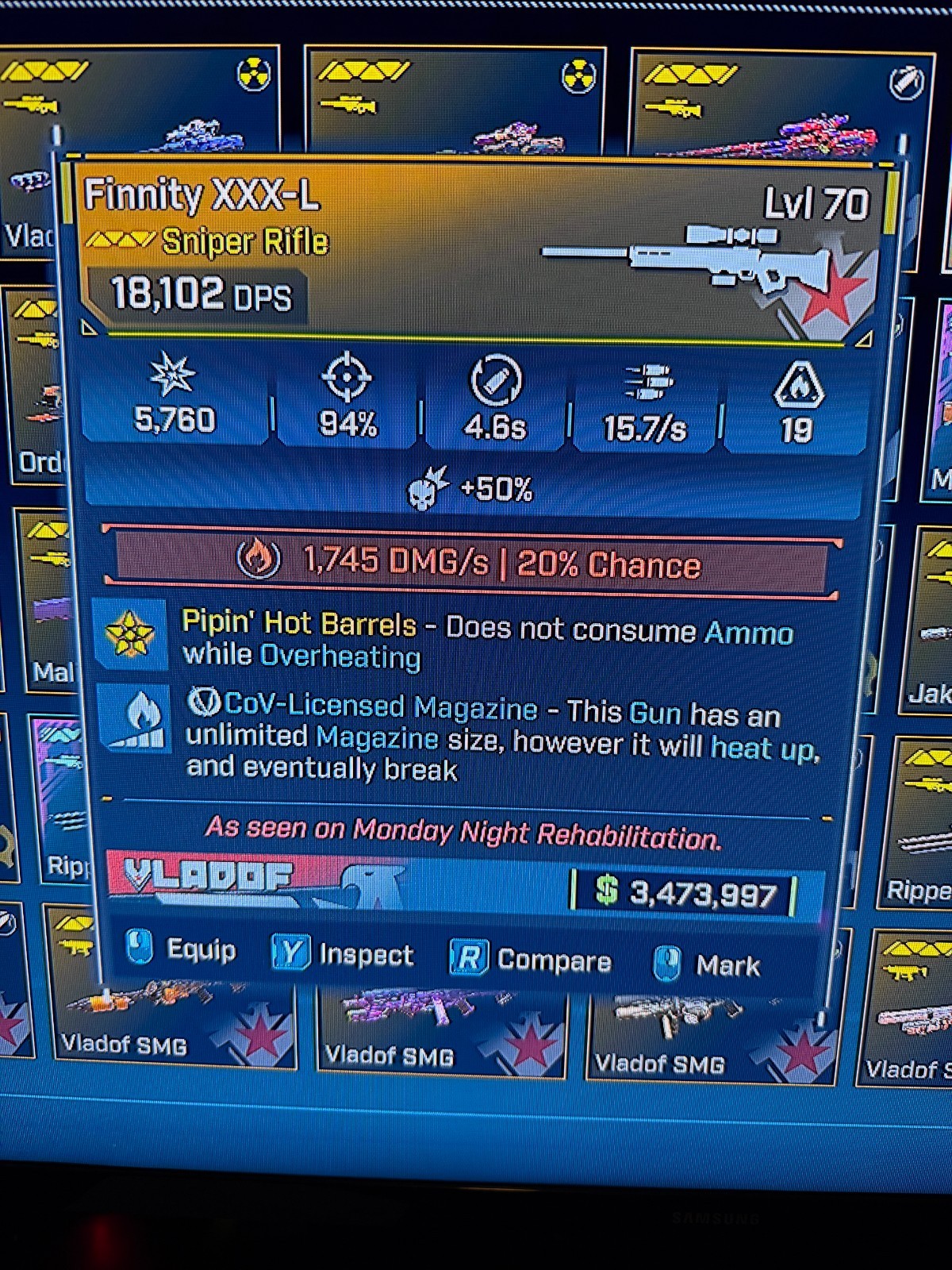 Borderlands 4✨LEGENDARY PEARLESCENT SNIPER LVL 70 BL4, GEAR ✅PC-PS-XBOX✨