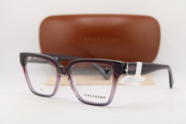 NEW LONGCHAMP LO2733 500 PURPLE FADE AUTHENTIC EYEGLASSES 52-16