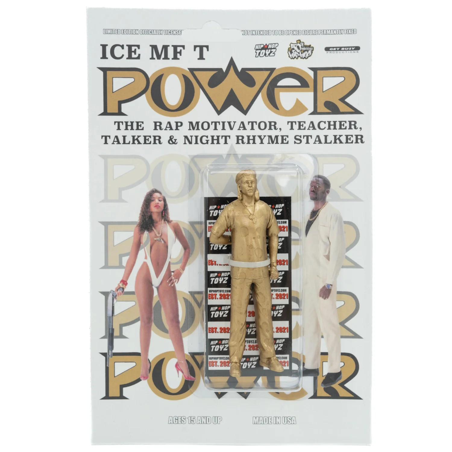 Hip Hop Toyz: ICE-T CHASE - 3.75 Hip Hop Toyz: ICE-T CHASE - 3.75