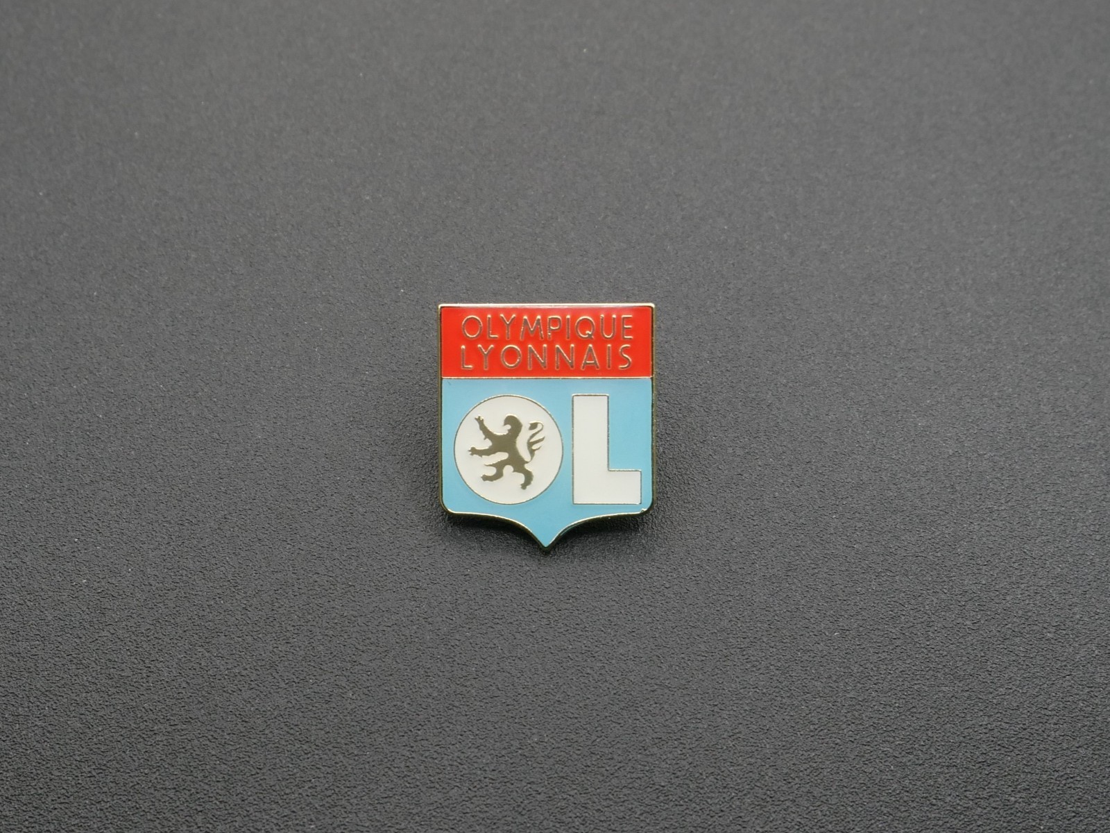 Olympique Lyonnais Football Club Logo Enamel Lapel Pin Hat Pin and Backpack Pin 