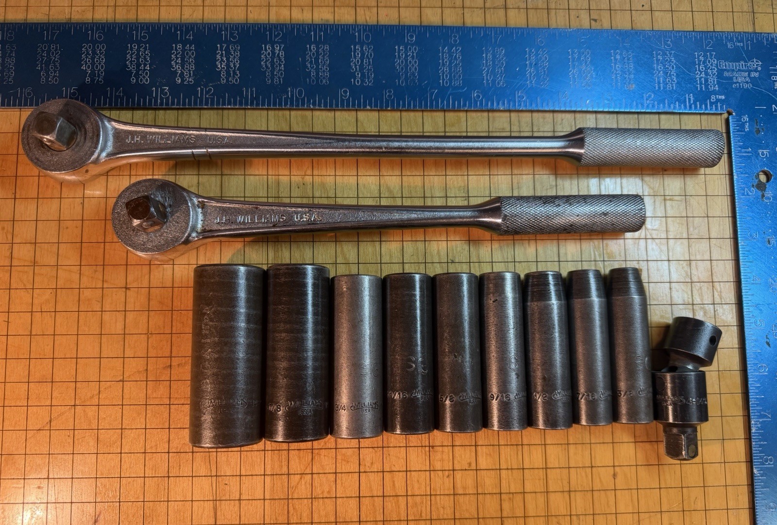 Rare WWII J.H. Williams 1/2