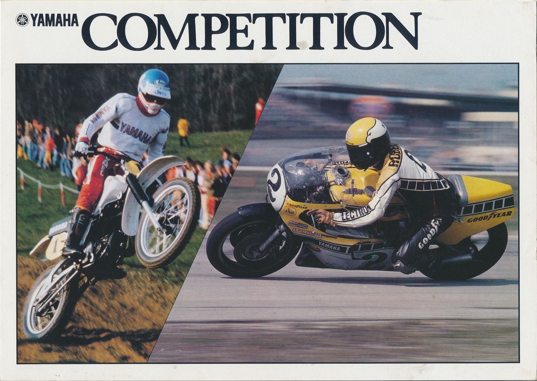 1979 Vintage Yamaha Competition Motocross Ad Poster 24 X 36 INCH SWEET