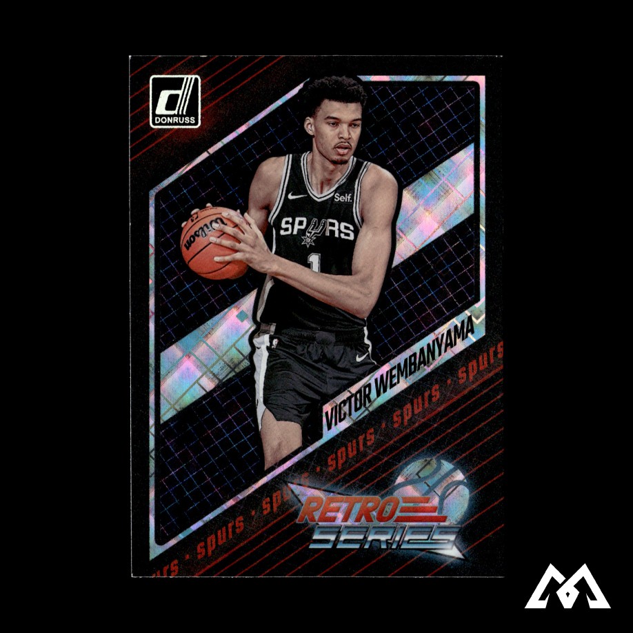 2023-24 Donruss #1 Victor Wembanyama Retro Series Diamond