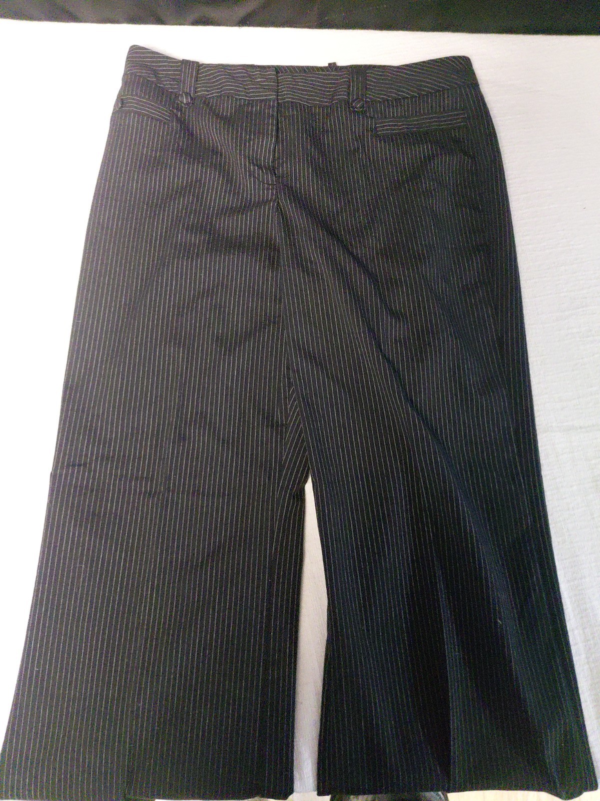 Worthington Curvy Fit Womens Dress Pants Size 14 Black Trouser NWT