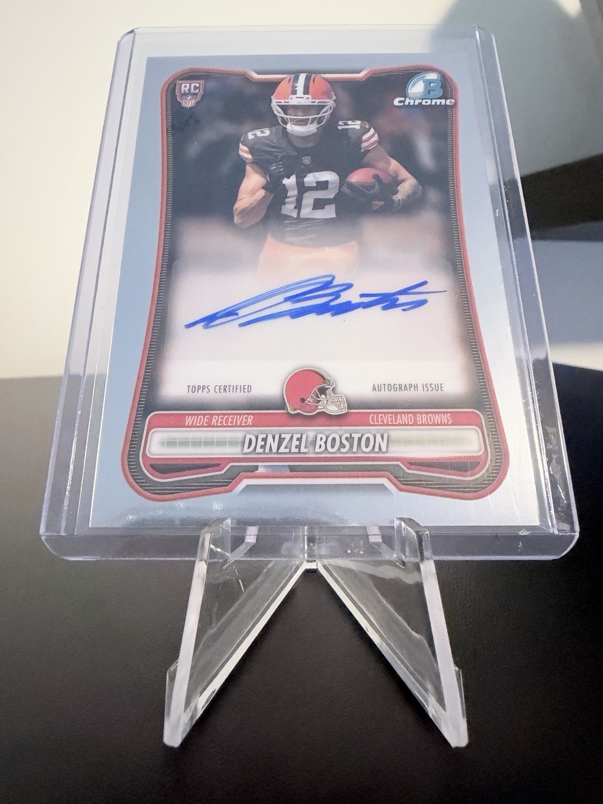 2026 Bowman Football - Denzel Boston Rookie Auto Cleveland Browns 2026 Bowman Football - Denzel Boston Rookie Auto Cleveland Browns