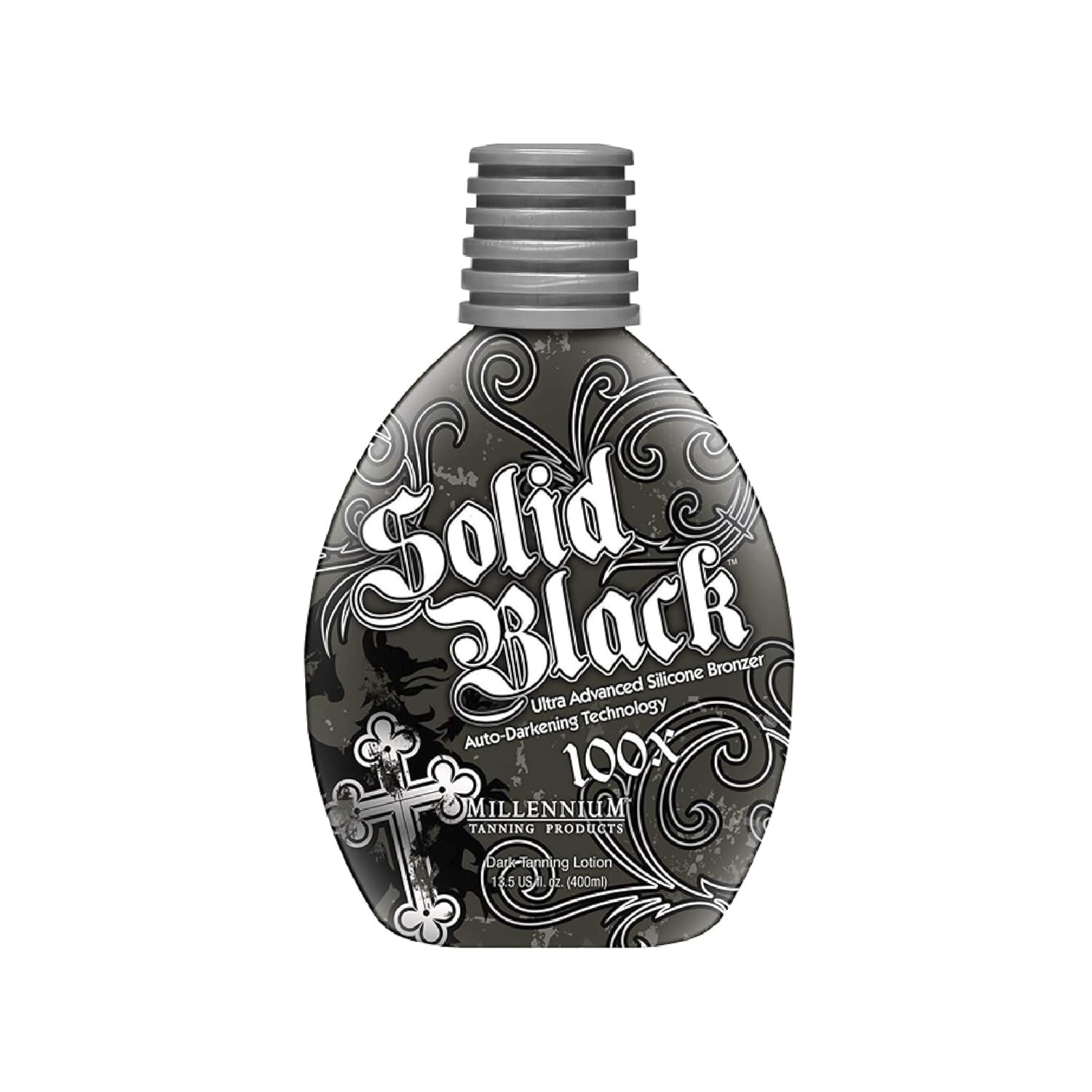Millennium SOLID BLACK 100X Dark Tanning Lotion 13.5 oz