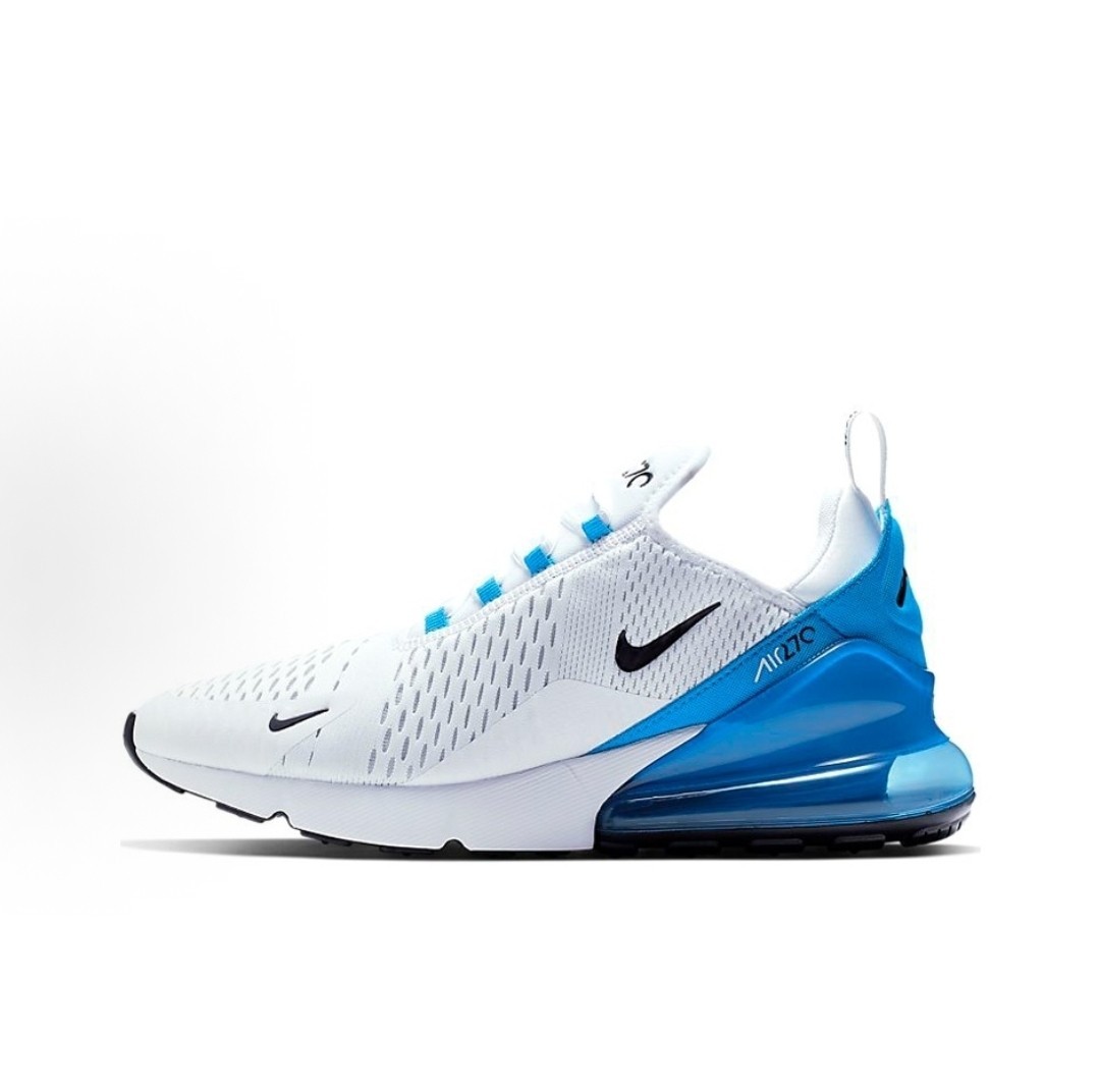 Nike Air Max 270 AH8050‑110 White Photo Blue Men\'s Running Sneakers
