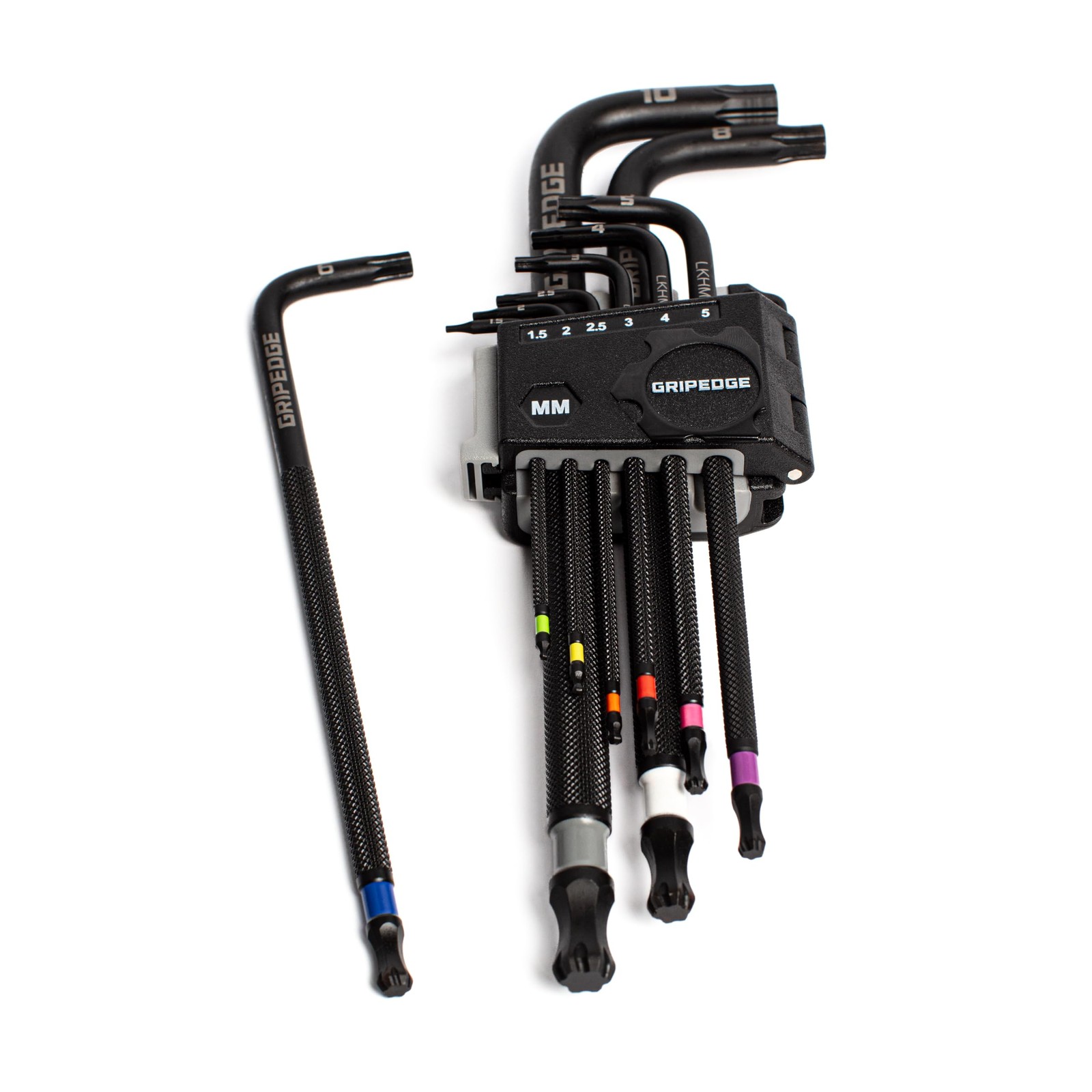 Grip Edge LKHM9LS 9-PC Metric RPT Hex Key Set 1.5-10mm Grip Edge LKHM9LS 9-PC Metric RPT Hex Key Set 1.5-10mm