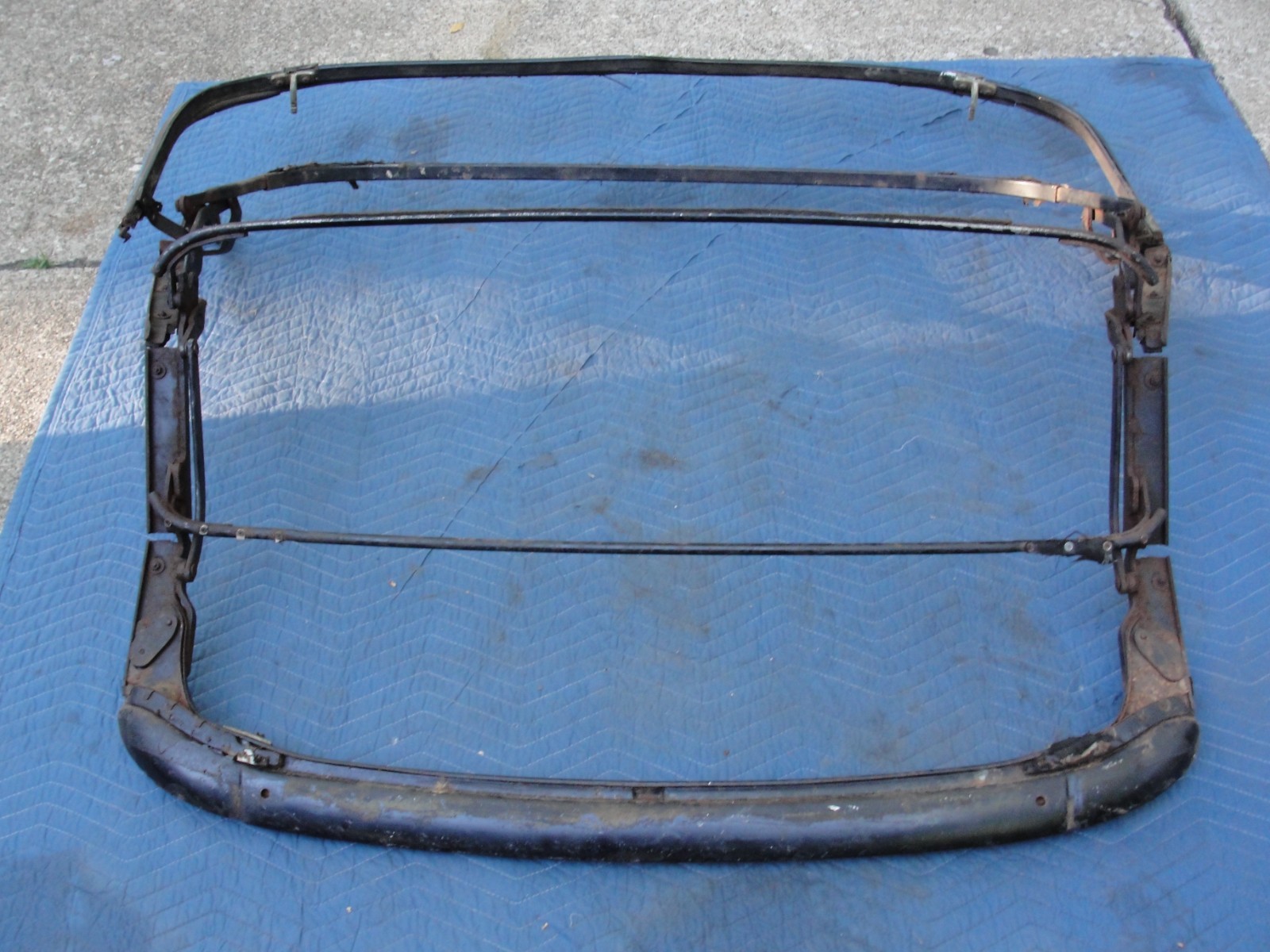 1963-1967 Corvette Used Original Convertible Top Frame Assembly to be Restored.