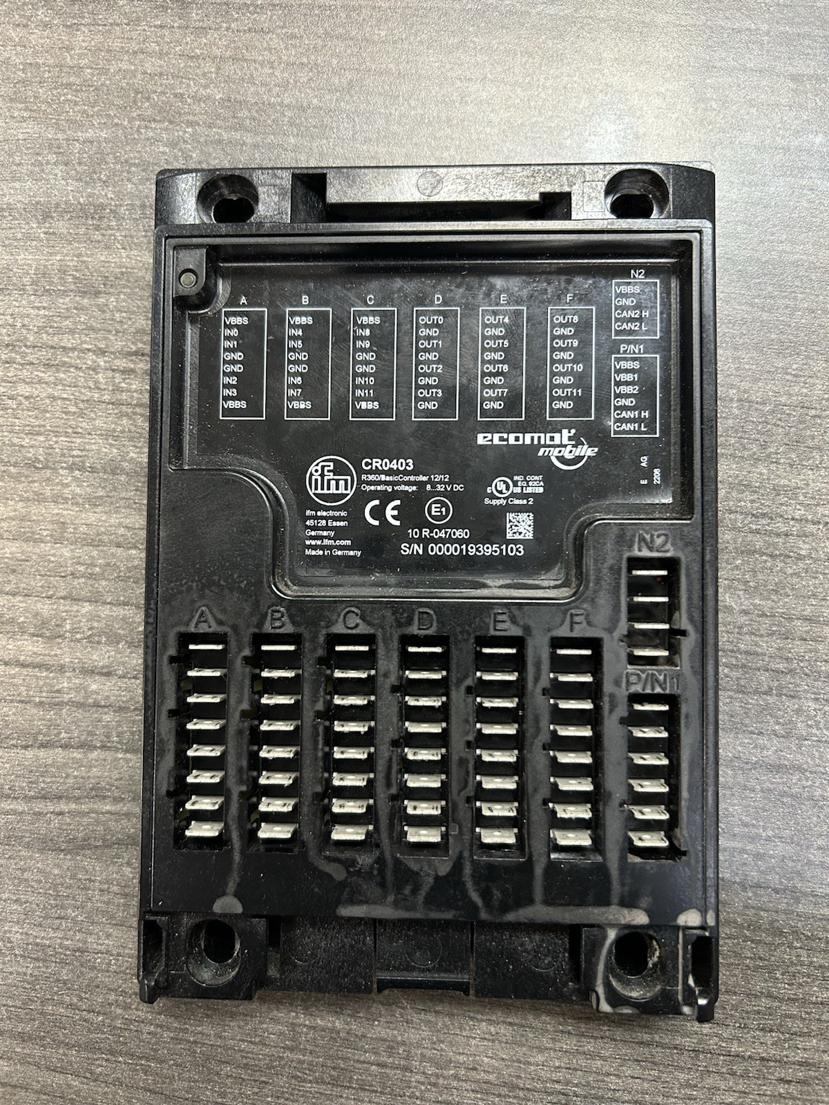 IFM Ecomat Mobile CR0403 Controller Programmable controller for mobile machines