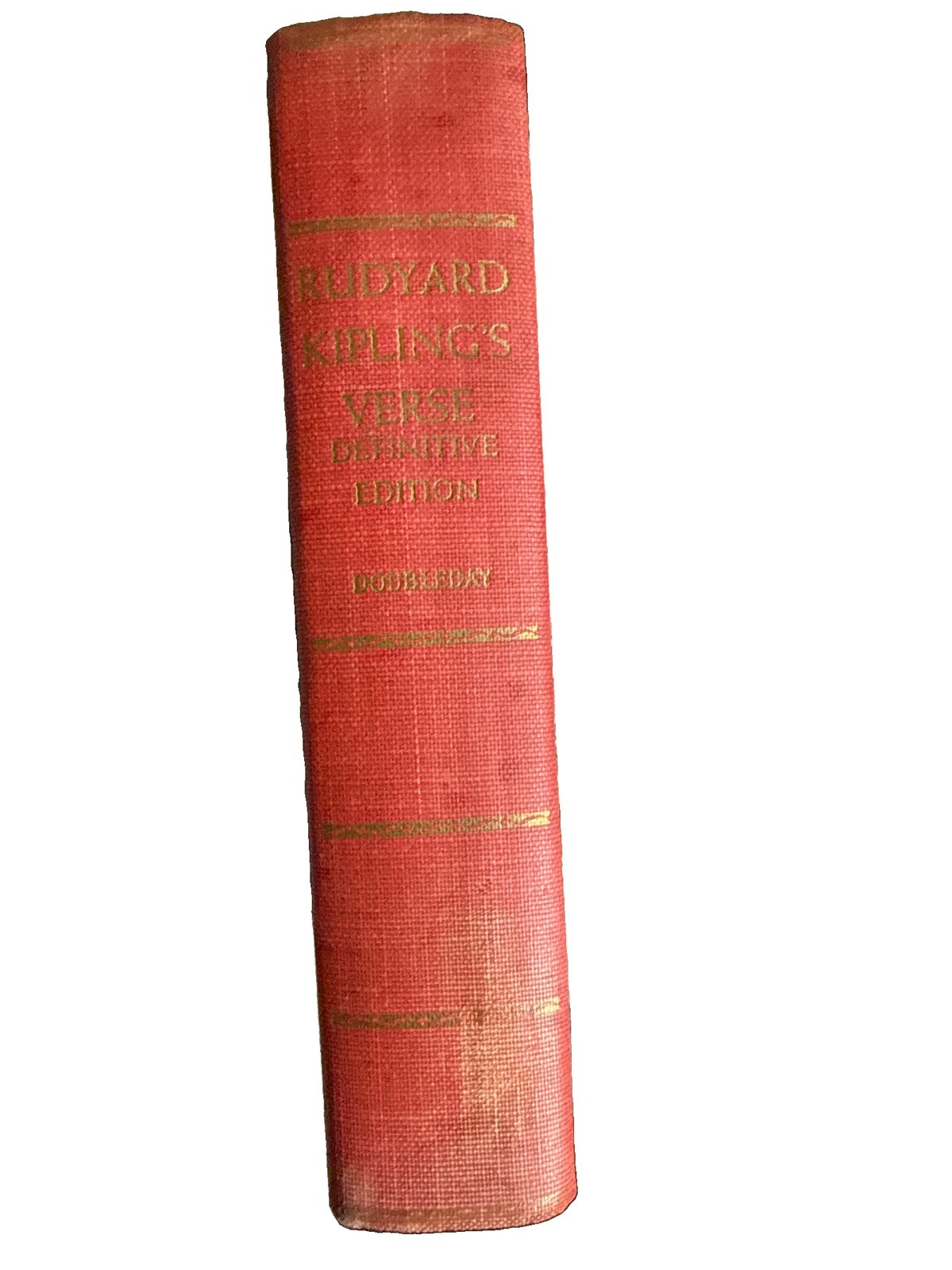 Vintage Rudyard Kipling’s Verse Definitive Edition 1945 Hardcover VERY GOOD PLUS