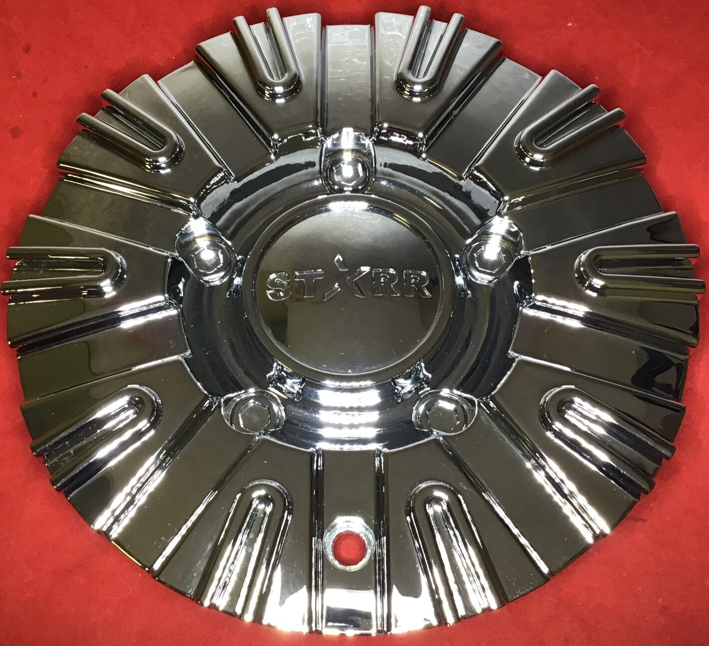 ONE NEW Starr Chrome Wheel Center Cap CUSTOM AFTERMARKET pn: 113S204 /8249