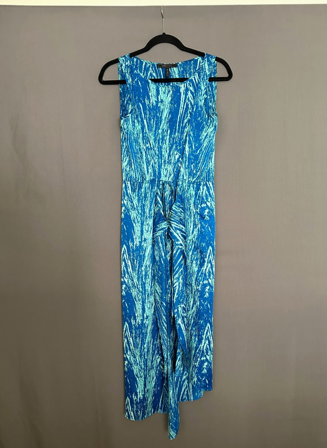 BCBG Max Azria teal blue & pretty green dress size XS