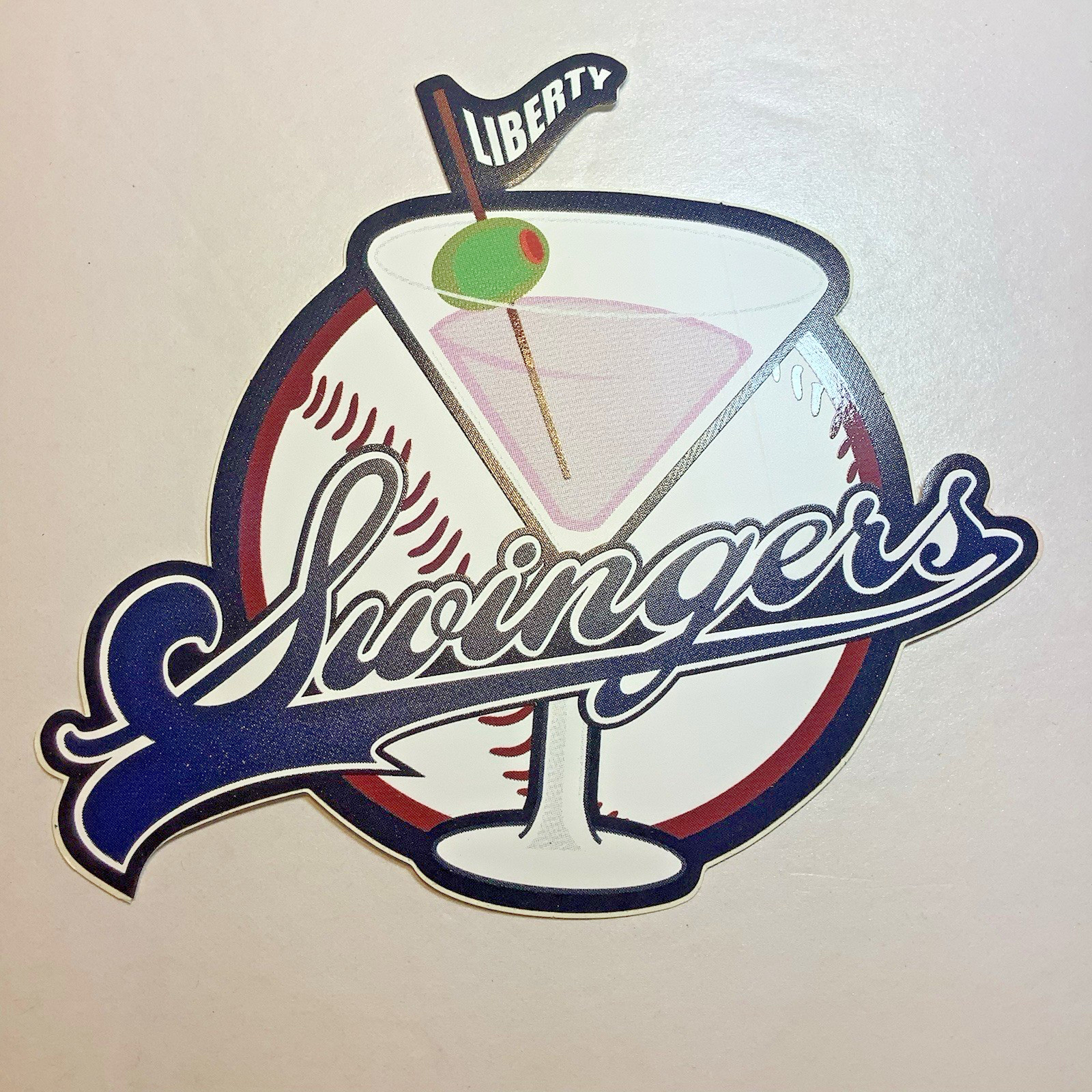 RARE Liberty City SWINGERS Rockstar Official Original Promo Sticker 5\