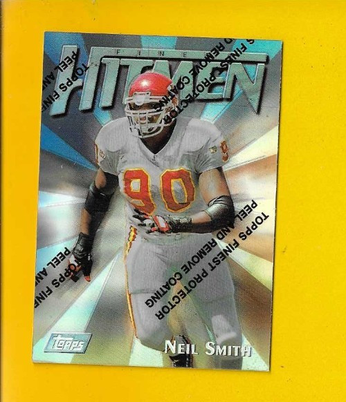 75237 1997 Finest Refractors #117 Neil Smith SILVER REFRACTOR CHIEFS