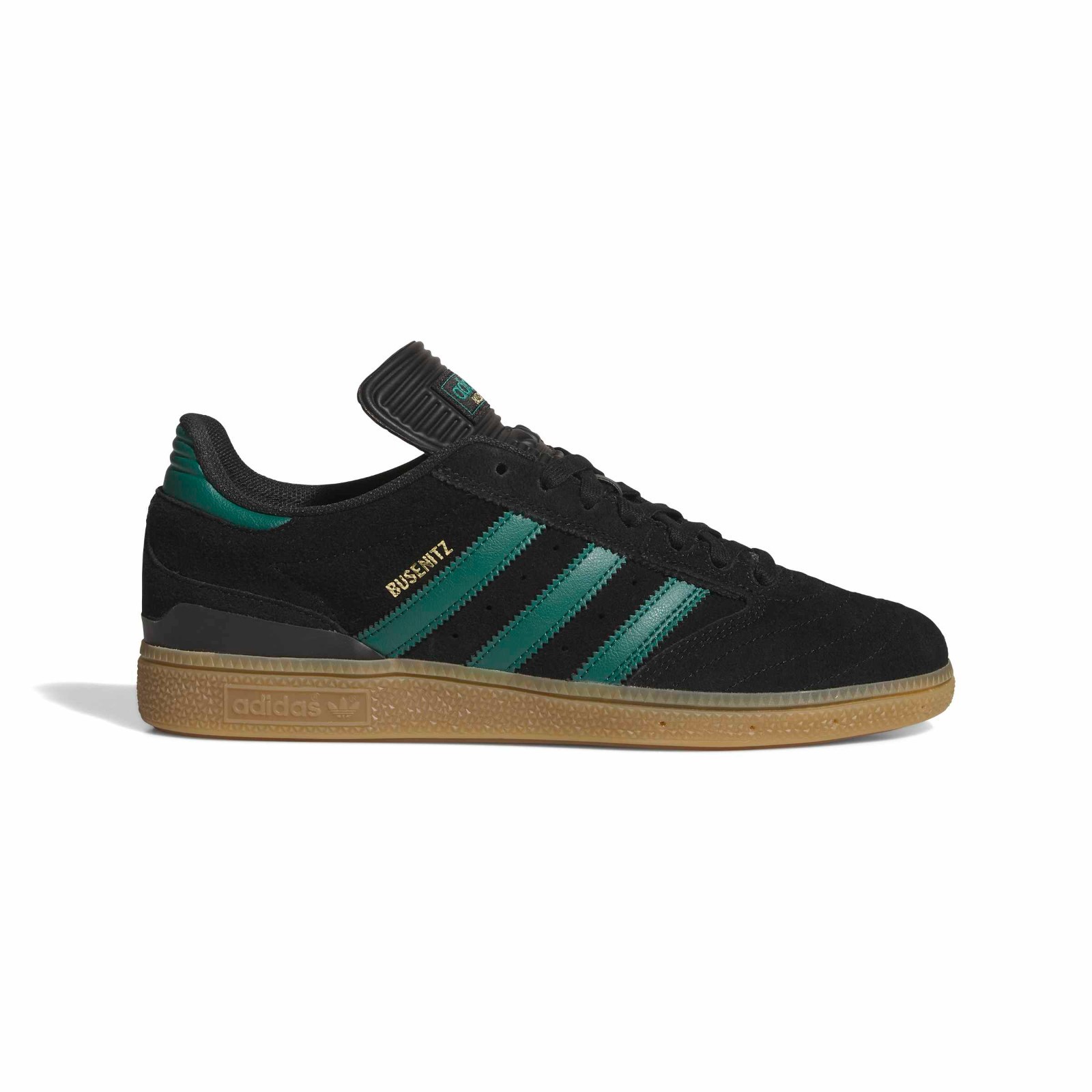 Adidas Men\'s Busenitz Pro Low Top Skate Shoes KJ0261 Core Black/ Green/ Gum