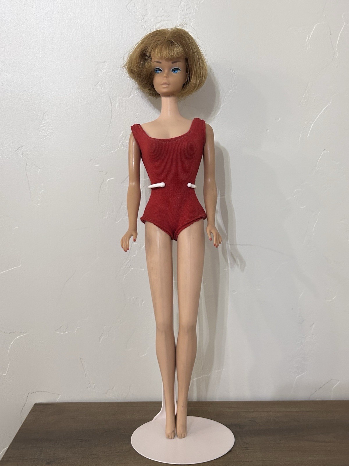 Vintage 1960’s Mattel #1070 American Girl Barbie Doll Ash Blonde Vintage 1960’s Mattel #1070 American Girl Barbie Doll Ash Blonde