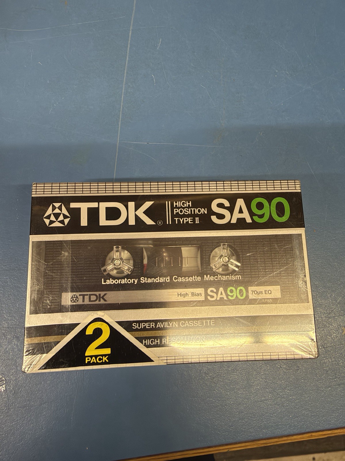 TDK SA 90 High Position Type II  Cassette Tapes NEW 2 Pack