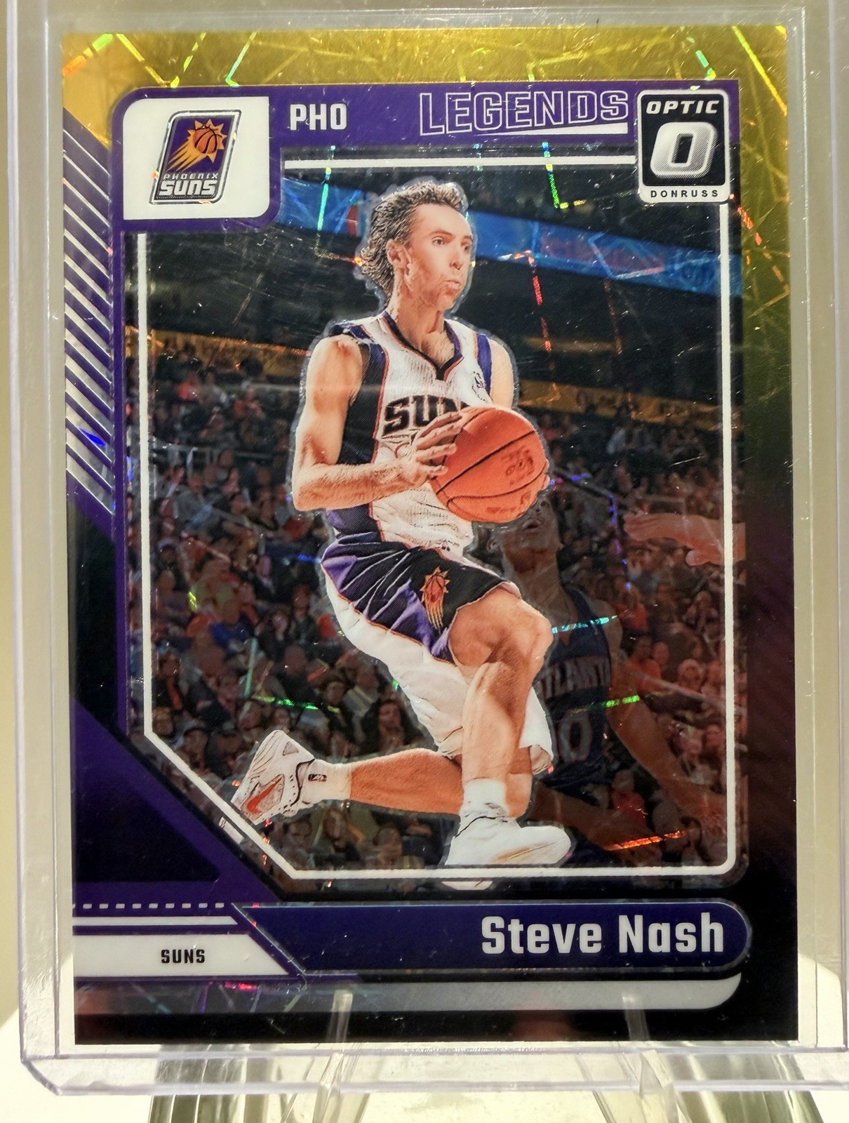 Panini 2024-25 Donruss Optic Steve Nash Legends Prizm #’d 3 /8 Phoenix Suns