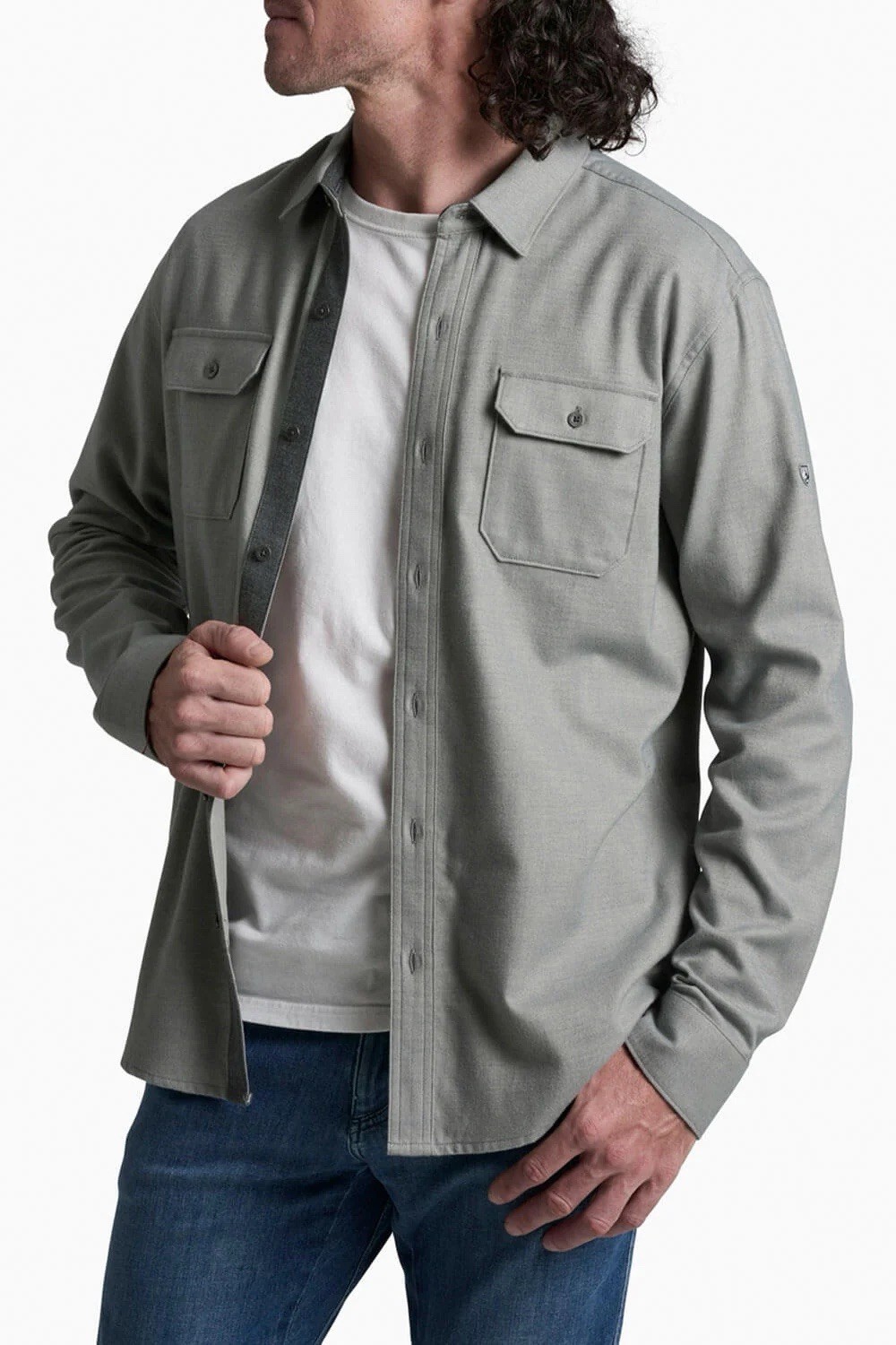 KÜHL Descendr Flannel Men’s Large Pavement Gray Long Sleeve Shirt NWOT KÜHL Descendr Flannel Men’s Large Pavement Gray Long Sleeve Shirt NWOT