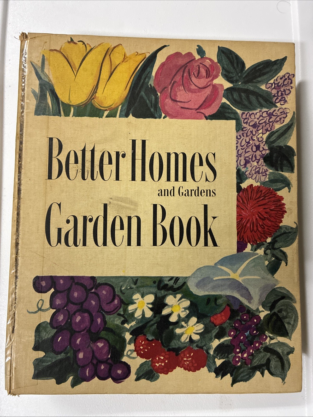 Vintage 1951 First Edition Better Homes & Gardens Garden Book 5 Ring Binder