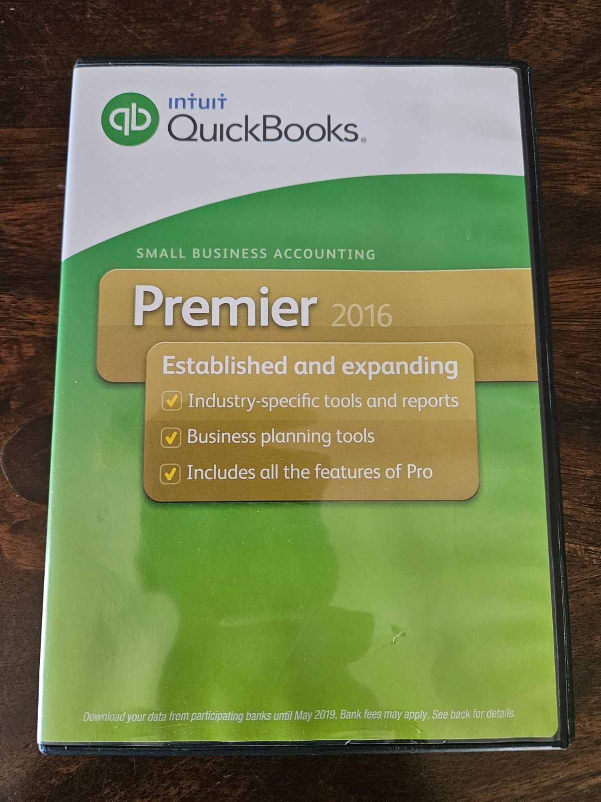 Intuit QUICKBOOKS Desktop PREMIER 2016 Windows 10 & 11 = NO SUBSCRIPTION =