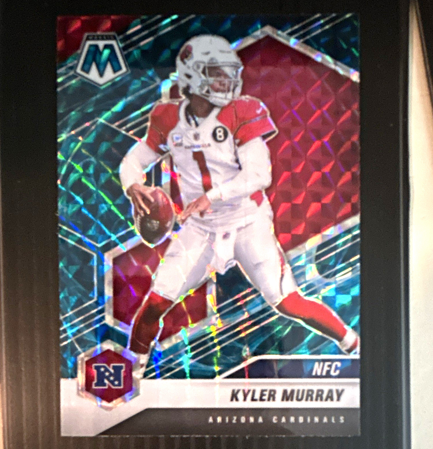 Kyler Murray Genesis Mosaic Case Hit PRIZM Variations 2021 Panini Mosaic #204 Kyler Murray Genesis Mosaic Case Hit PRIZM Variations 2021 Panini Mosaic #204