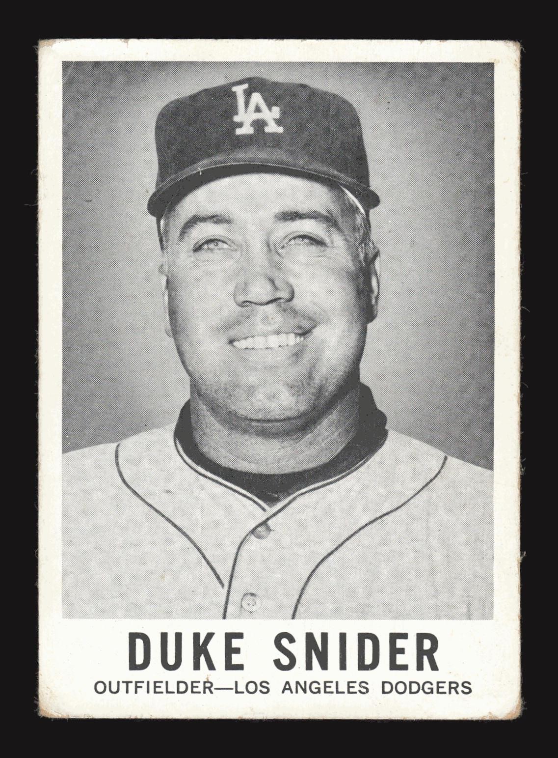 Duke Snider 1960 Leaf #37 TYW7