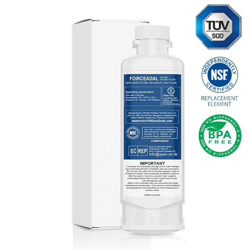 1-10x For Samsung DA97-17376B HAF-QIN/EXP Refrigerator Water Filter White NEW