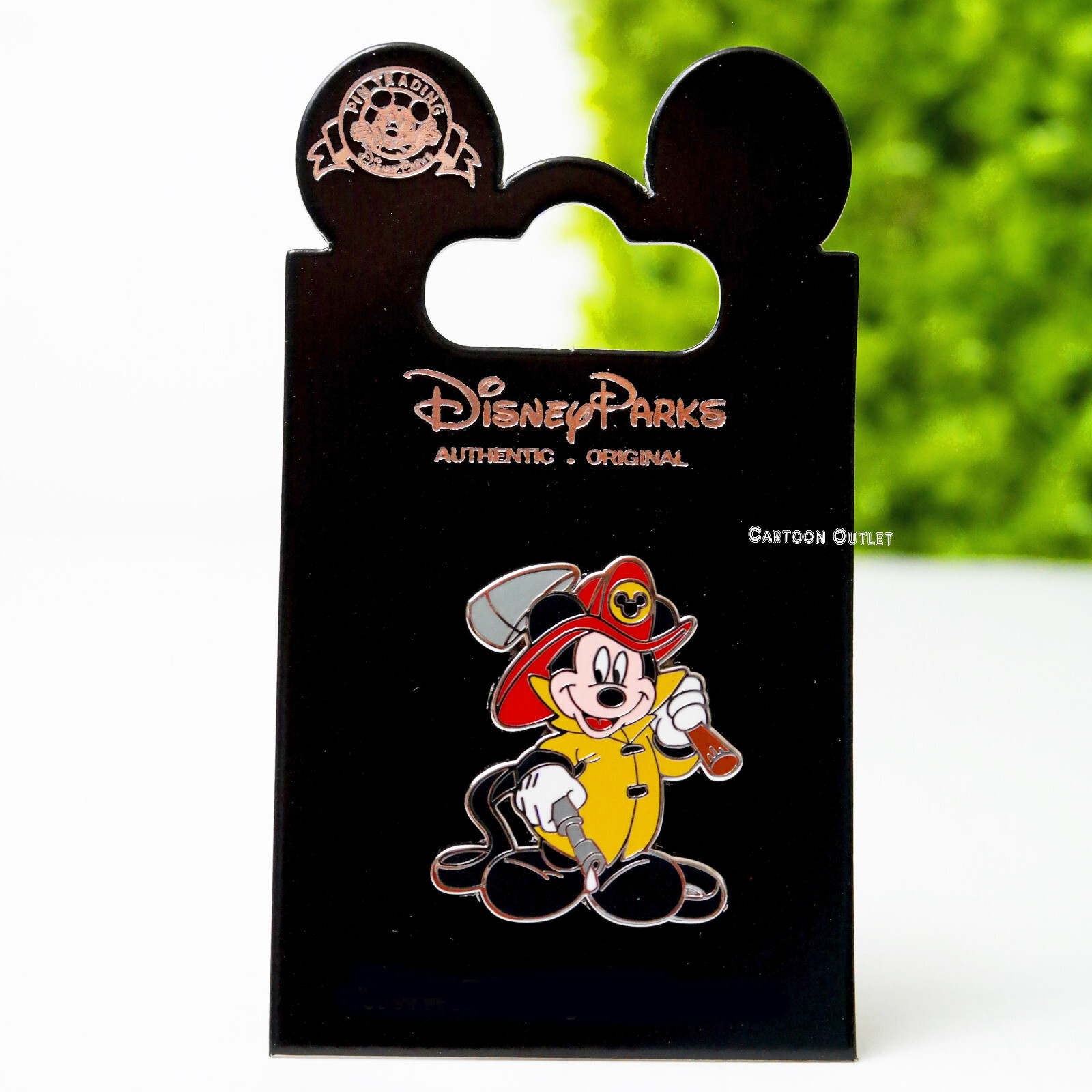 Disney Parks Mickey Mouse Firefighter Career Pin Collectible Trading Licensed 