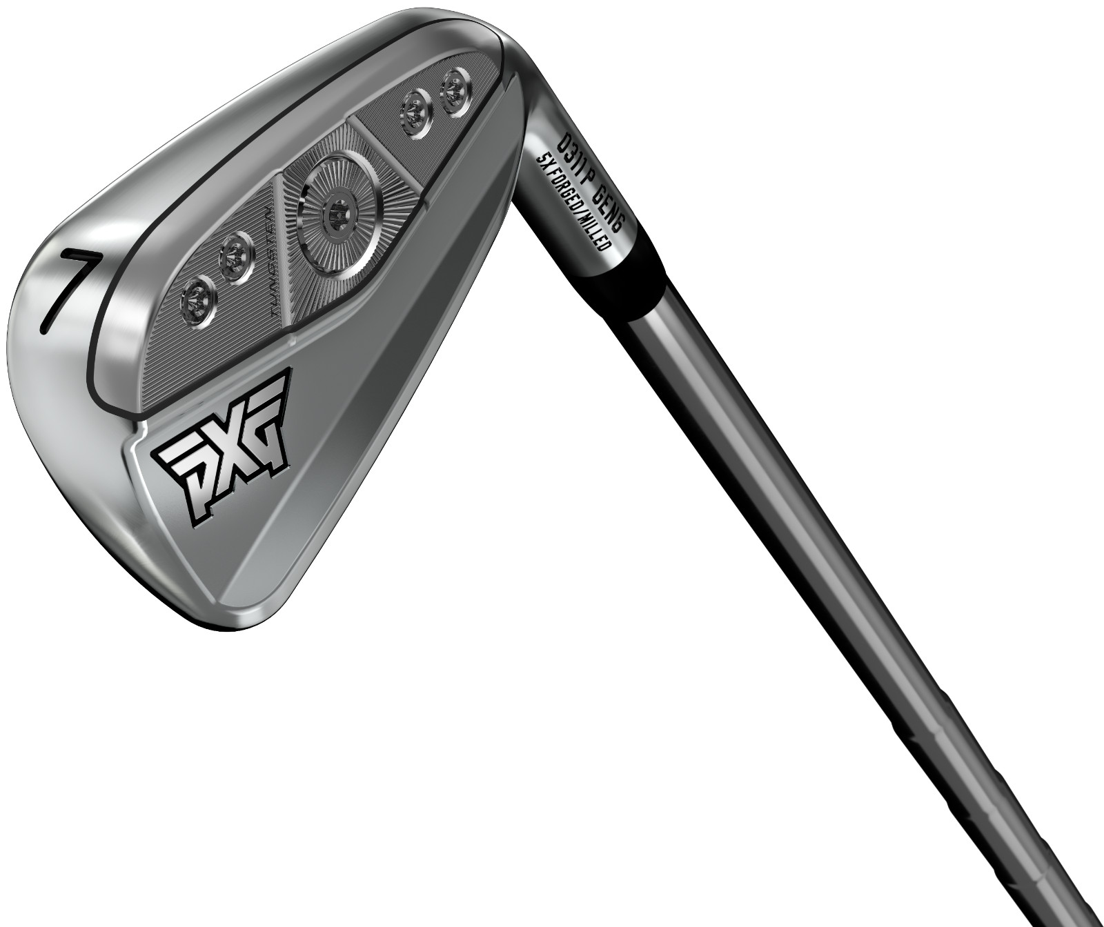 PXG 0311P GEN6 Double Chrome Iron Set 6-PW RH - Regular Flex - Very Good