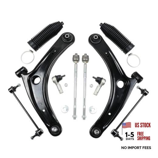 10Pcs Front Lower Control Arm and Ball - Lancer/07-20 Outlander