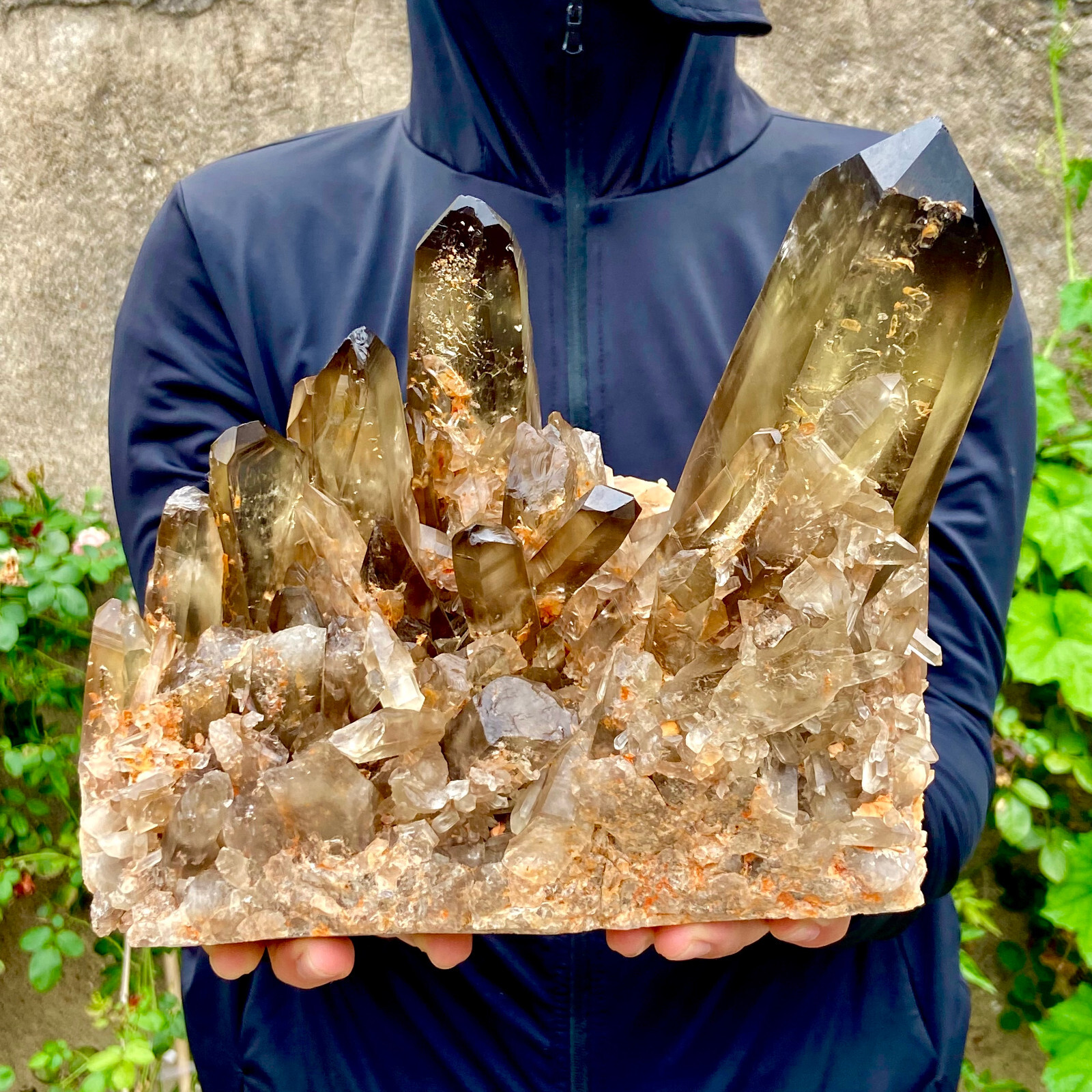 11.4LB Large Natural Citrine cluster mineral specimen quartz crystal healing