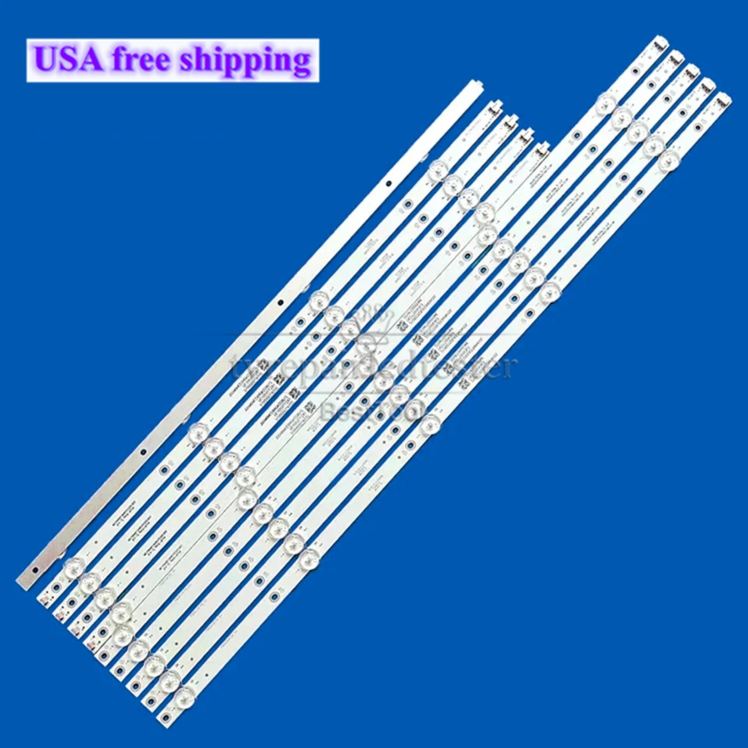 LED Strips For Insignia LB55135 NS-55DF710NA19 NS-55DF710NA21  NS-55F301NA22